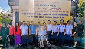 Hải đội 102 chung tay xây dựng nhà tình nghĩa tặng thương binh nghèo