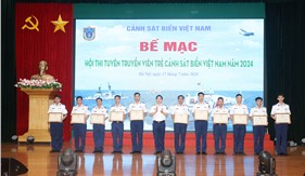 Cảnh sát biển Việt Nam tổ chức Hội thi tuyên truyền viên trẻ