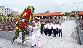 Cảnh sát biển Việt Nam tổ chức các hoạt động tri ân nhân Ngày Thương binh - Liệt sĩ 