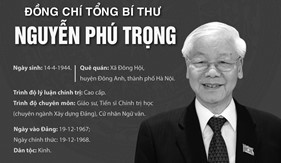Tóm tắt tiểu sử đồng chí Nguyễn Phú Trọng - Tổng Bí thư Ban Chấp hành Trung ương Đảng Cộng sản Việt Nam