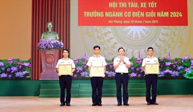 Không ngừng nâng cao hệ số kỹ thuật của tàu, xe, vũ khí, trang bị kỹ thuật