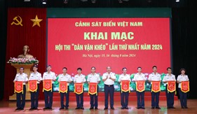 Cảnh sát biển Việt Nam tổ chức Hội thi "Dân vận khéo" năm 2024