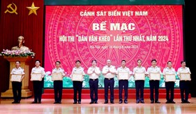 Cảnh sát biển Việt Nam bế mạc Hội thi “Dân vận khéo” năm 2024