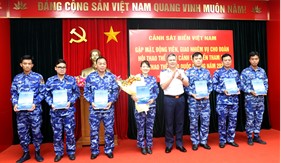 Gặp mặt, giao nhiệm vụ cho Đoàn vận động viên tham gia Hội thao Thể thao quốc phòng năm 2024