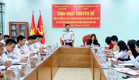 Sinh hoạt chuyên đề “Nâng cao công tác tuyên truyền cho ngư dân về khai thác hải sản bất hợp pháp, không khai báo và không theo quy định”