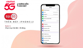 Hướng dẫn mới nhất cách bật mạng 5G Viettel cho điện thoại smartphone
