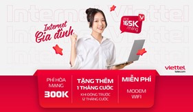 Tặng 1 tháng cước khi đăng ký gói cước internet HOMET