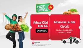 Nhận ngay Bộ Ưu Đãi dịch vụ Grab cho khách hàng khi đăng ký gói cước trên ứng dụng My Viettel