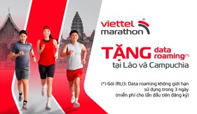 Viettel tặng data roaming cho vận động viên tham gia giải chạy Viettel Marathon 2024