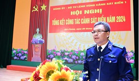 Bộ Tư lệnh Vùng Cảnh sát biển 1 hoàn thành tốt các chỉ tiêu, nhiệm vụ được giao năm 2024