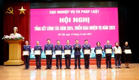 Cục Nghiệp vụ và Pháp luật Cảnh sát biển tổng kết nhiệm vụ năm 2024