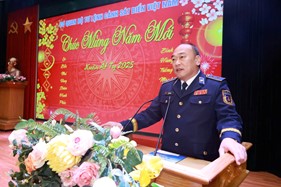Tư lệnh Cảnh sát biển Việt Nam chúc Tết cán bộ, chiến sĩ Cơ quan Bộ Tư lệnh