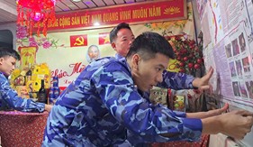 Nhiều hoạt động ý nghĩa trong dịp Tết Nguyên đán Ất Tỵ tại Hải đội 102