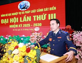 Đại hội Đảng bộ Cục Nghiệp vụ và Pháp luật Cảnh sát biển lần thứ III, nhiệm kỳ 2025 - 2030