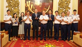 Cảnh sát biển Việt Nam và JICA tăng cường hợp tác vì một vùng biển hòa bình