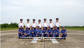 Kiểm tra công tác huấn luyện máy bay không người lái UAV