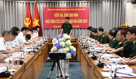 Tổng cục Chính trị kiểm tra hoạt động công tác Đảng, công tác chính trị tại Bộ Tư lệnh Vùng Cảnh sát biển 2