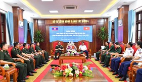 Tăng cường hợp tác, nâng cao hiệu quả công tác tài chính quốc phòng Việt Nam - Lào