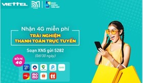 Viettel miễn phí trải nghiệm 4G nhân 'Ngày không tiền mặt'