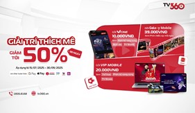 Giải trí thích mê – giảm giá cực đã cùng TV360