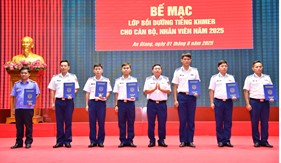 Bế mạc Lớp bồi dưỡng tiếng Khmer