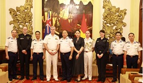 Tăng cường hợp tác giữa Cảnh sát biển Việt Nam và Lực lượng Biên phòng biển Australia