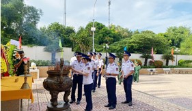 Bộ Tư lệnh Vùng Cảnh sát biển 3 phát huy truyền thống "Uống nước nhớ nguồn"