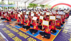 Sôi nổi Cuộc thi “Em yêu biển, đảo quê hương” tại xã Bình Minh, thành phố Hà Nội