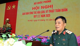 Giao ban công tác hậu cần - kỹ thuật toàn quân Quý III năm 2025