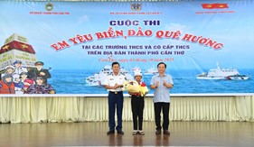 Lan tỏa tình yêu biển đảo tới học sinh Cần Thơ