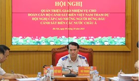 Giao nhiệm vụ cho đoàn công tác tham dự HACGAM - 21