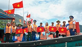 Bộ Tư lệnh Vùng Cảnh sát biển 3 hoàn thành khảo sát, nắm tình hình các vùng biển, đảo ven bờ