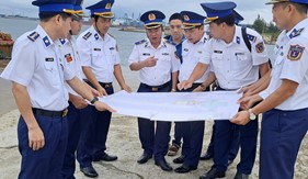 Kiểm tra công tác xây dựng cơ bản tại Bộ Tư lệnh Vùng Cảnh sát biển 2