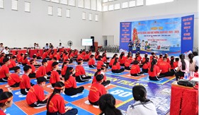 Bộ Tư lệnh Vùng Cảnh sát biển 3 tổ chức Cuộc thi “Em yêu biển, đảo quê hương” tại tỉnh Vĩnh Long