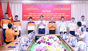 Không ngừng nâng cao năng lực tìm kiếm, cứu nạn trên biển