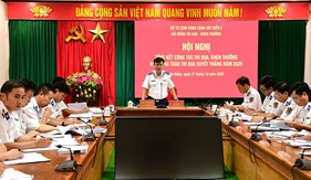Bộ Tư lệnh Vùng Cảnh sát biển 2 tổng kết công tác thi đua - khen thưởng và phong trào thi đua quyết thắng năm 2025