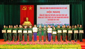 Tổng kết công tác phổ biến, giáo dục pháp luật, nâng cao ý thức pháp luật cho thanh niên Quân đội giai đoạn 2021 - 2025