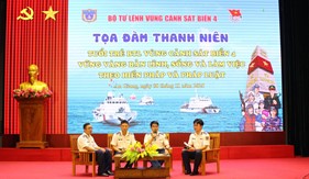 Vùng Cảnh sát biển 4 tích cực hưởng ứng  ngày pháp luật Việt Nam gắn với ứng dụng chuyển đổi số