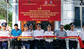Bộ Tư lệnh Vùng Cảnh sát biển 1 bàn giao “Nhà tình nghĩa” 