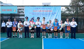 Pickleball - Nhịp cầu gắn kết của thanh niên, phụ nữ Cảnh sát biển Việt Nam