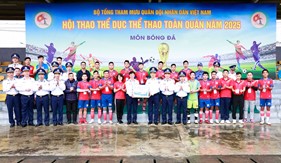 Thiếu tướng Trần Văn Lượng thăm, động viên đoàn tuyển thủ Cảnh sát biển Việt Nam tham gia Hội thao Thể dục thể thao toàn quân năm 2025