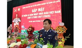 Trung tâm Đào tạo và Bồi dưỡng Nghiệp vụ Cảnh sát biển Gặp mặt kỷ niệm 43 năm Ngày Nhà giáo Việt Nam 