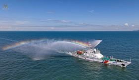 Bàn giao tàu tuần tra cao tốc TT-400 chiếc số 10 cho Cảnh sát biển Việt Nam