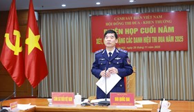 Hội đồng Thi đua - Khen thưởng Cảnh sát biển Việt Nam họp phiên cuối năm 2025