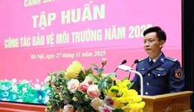 Cảnh sát biển Việt Nam tập huấn công tác bảo vệ môi trường năm 2025