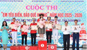 Lan tỏa tình yêu biển đảo qua Cuộc thi “Em yêu biển, đảo quê hương” tại Quảng Ngãi