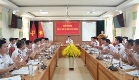 Đoàn công tác Cảnh sát biển Việt Nam thăm, làm việc với Đoàn Đặc nhiệm Phòng chống tội phạm ma túy số 4