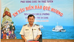 Bộ Tư lệnh Vùng Cảnh sát biển 4 phát động Cuộc thi “Em yêu biển, đảo quê hương”