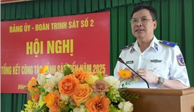 Đoàn Trinh sát số 2 phát huy tốt vai trò nòng cốt, trực tiếp trong nắm tình hình và thực thi pháp luật trên biển