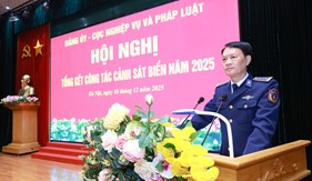 Cục Nghiệp vụ và Pháp luật Cảnh sát biển tổng kết nhiệm vụ năm 2025